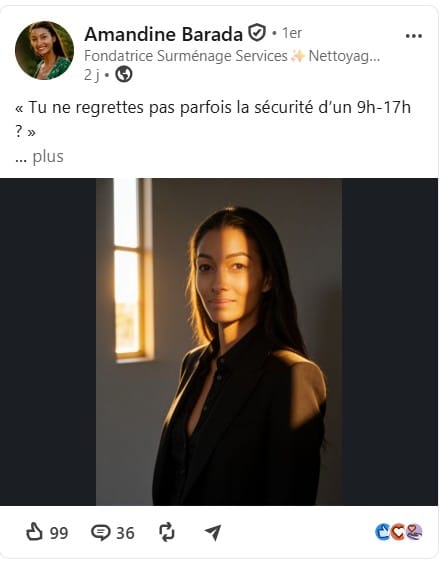 Publications LinkedIn Amandine Barada