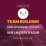 Logo Team building en domaine viticole
