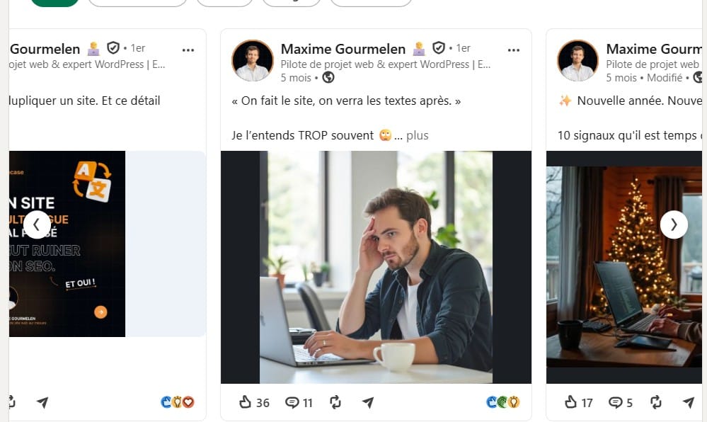 Contenu d'expertise de Maxime Gourmelen