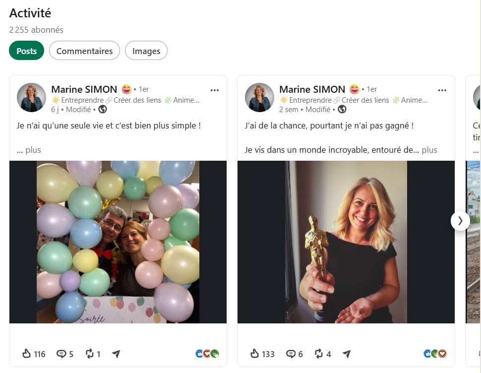 Post de Marine Simon