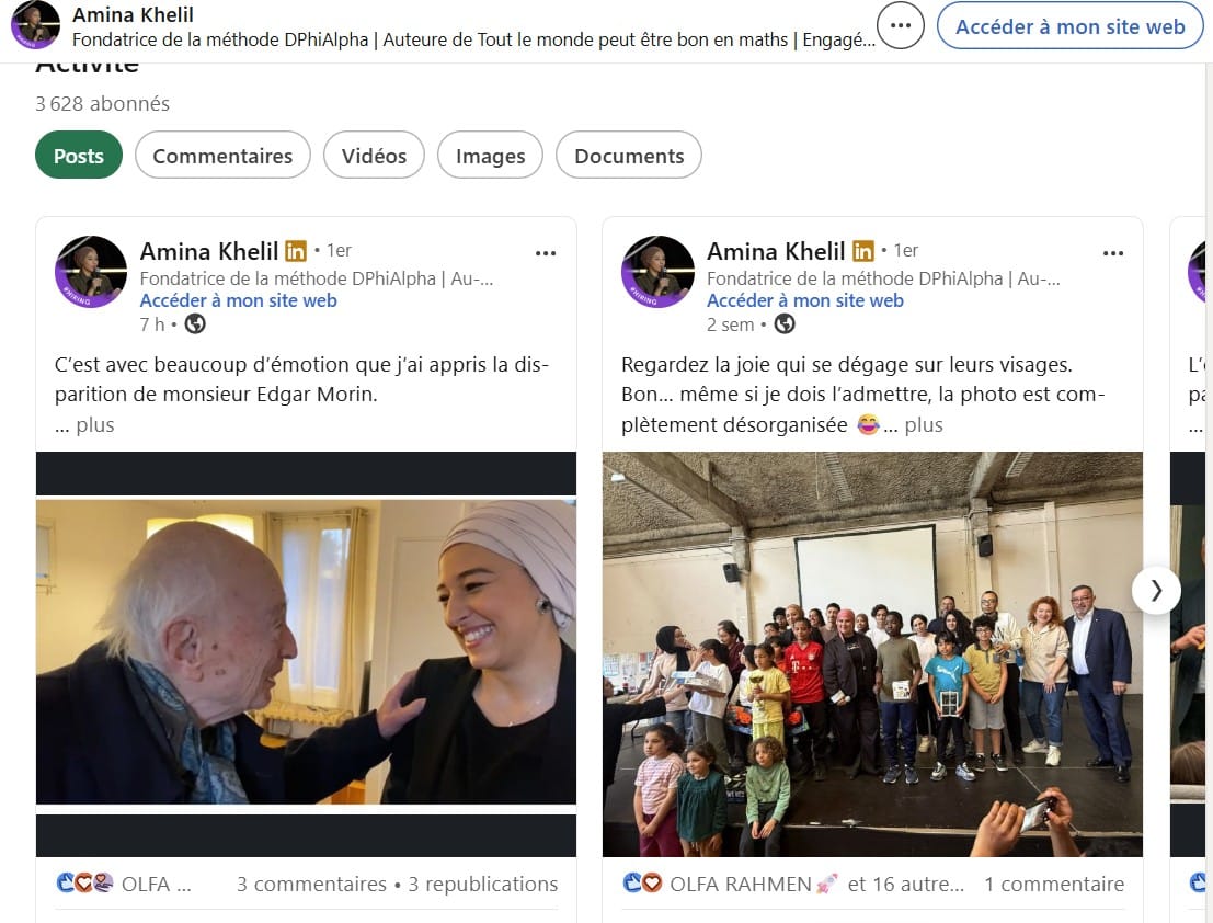 Réseau et engagement LinkedIn