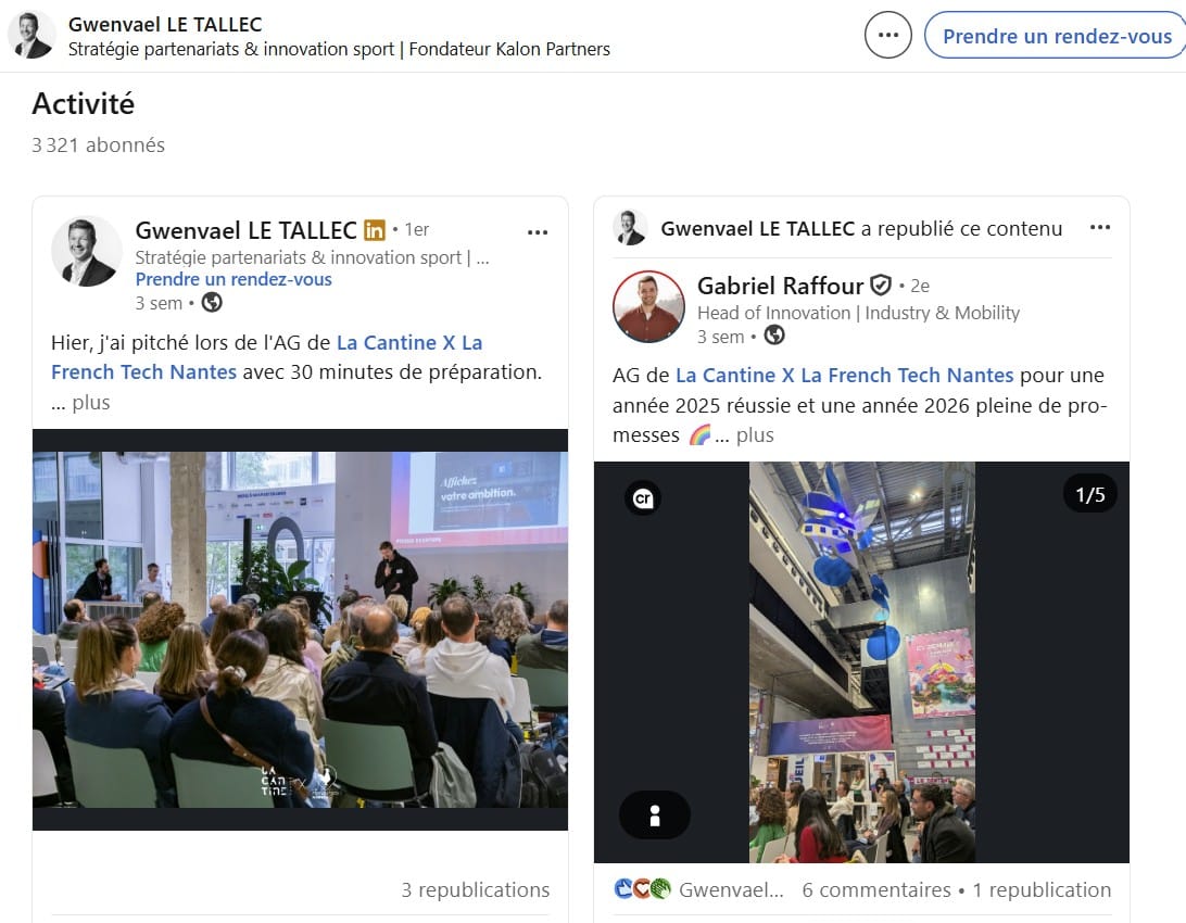 Capture LinkedIn levier 2