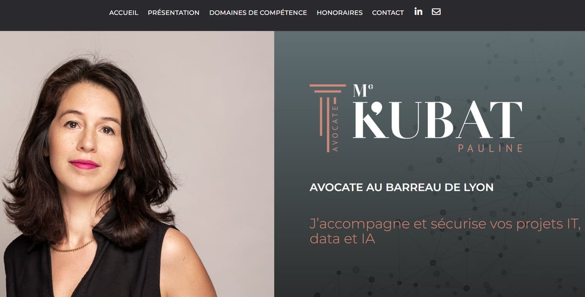 Profil LinkedIn de Pauline Kubat