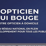 Logo Opticiens itinérants, L'Opticien qui Bouge