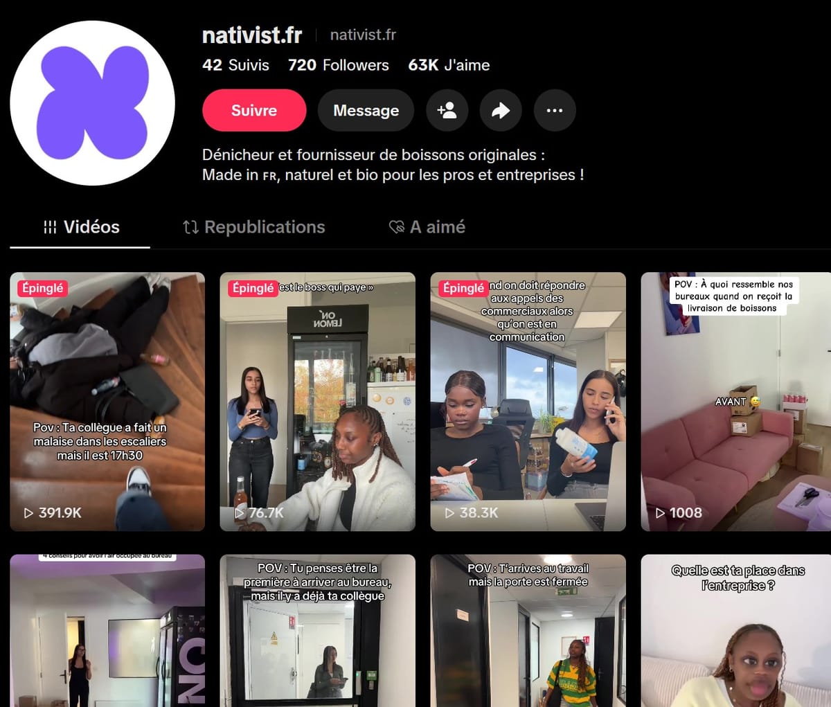 Contenu multicanal Nativist