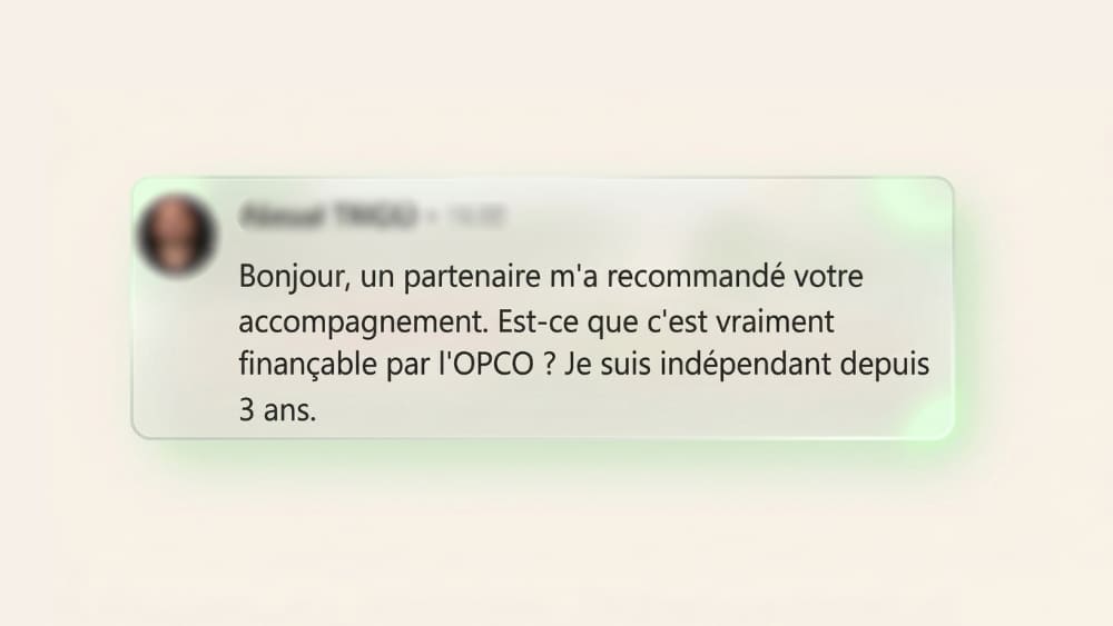 Exemple de message LinkedIn 1