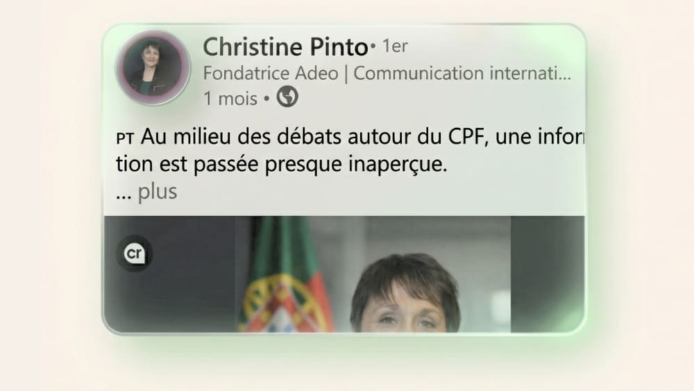 Exemple de post LinkedIn 4