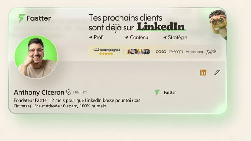Profil LinkedIn optimisé 1